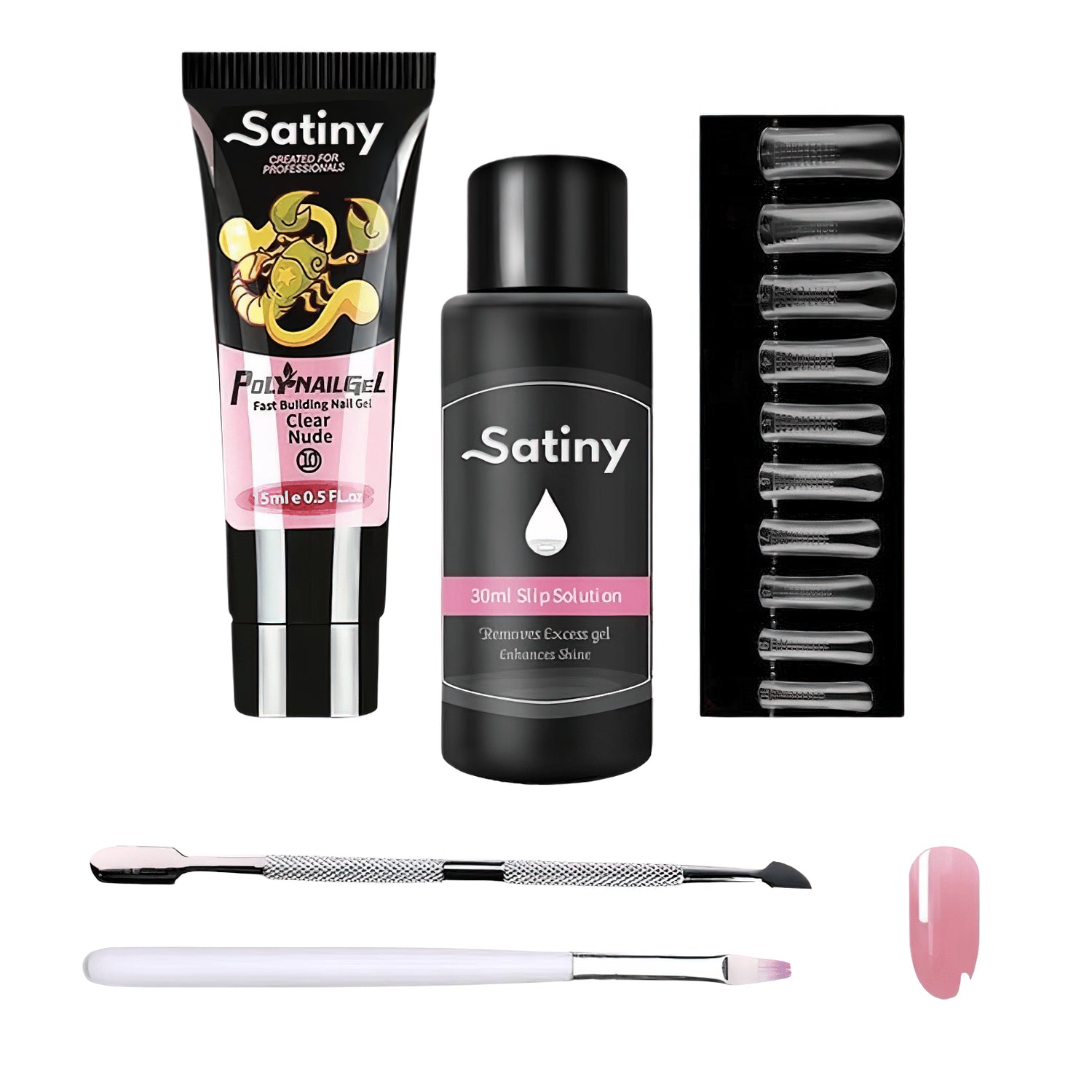 Lively® Ongles & Manucures Clair Nue Kit polygel de luxe | Lively®