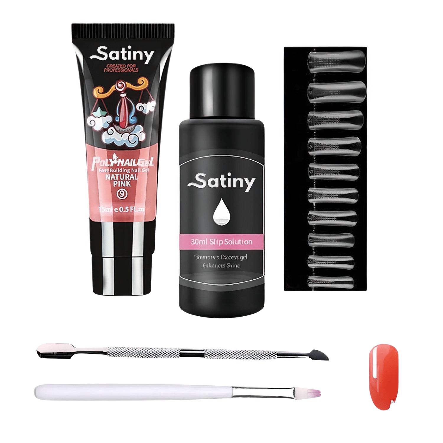 Lively® Ongles & Manucures Rose Naturel Kit polygel de luxe | Lively®