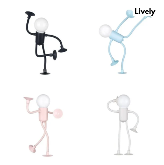 Živá LED lampa