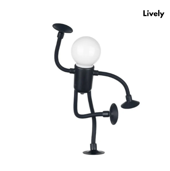 Živá LED lampa